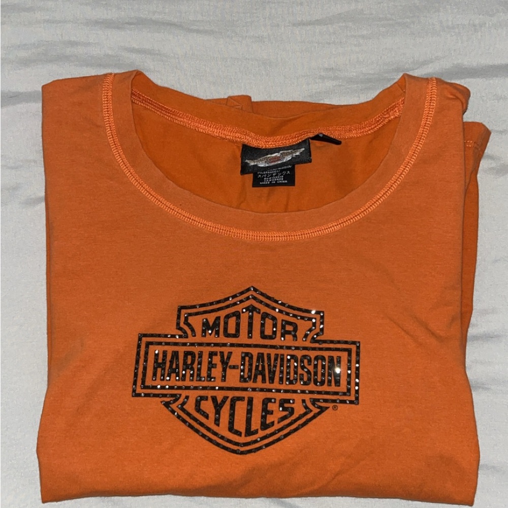 Harley-Davidson Orange Tee